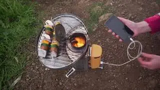 BioLite Campstove 2 Wood Burning Electricity Generating & USB Charging Camp Stove