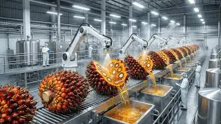 Inside a Modern Palm Oil Factory From Fruit to Cooking Oil