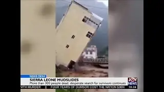 Sierra Leone Mudslides - News Desk on Joy News (15-8-17)