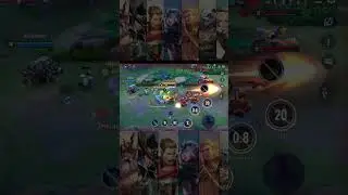Nem tudo &eacute; coragem kkk #mobilelegends #arenaofvalorbrasil #aovbrasil #play #gameplay