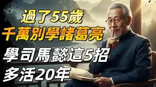 過了55歲。千萬別學諸葛亮，學司馬懿這5招，讀懂了,多活20年。中老年智慧, 晚年规划, 退休生活,
