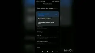 Enable call waiting notification settings enable in our Redmi and Android phones/ #shorts