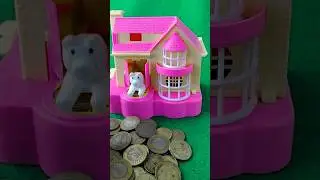😍🐶 Adorable Puppy Bank Eating Coins &ndash; So Satisfying! 🏠🪙#shorts#viral#trending#subscribe