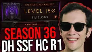 Diablo 3 - SEASON 36 SSF HC RANK 1 DEMON HUNTER