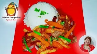 CÓMO HACER LOMO SALTADO PERUANO FÁCIL RÁPIDO/RECETA/COMIDAS PERUANAS