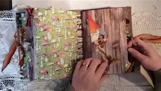 SOLD...Flip through - Gnome Nature Junk Journal...