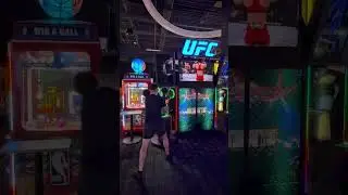 Me vs UFC game Dave & Busters