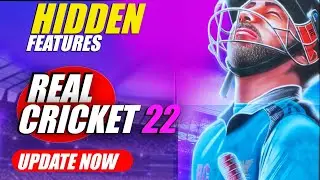 #RC22 NEW UPDATE HIDDEN FEATURES|| VIDEO  CREDIT @ASKABHI Bhai || REALCRICKET 22