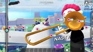 I try (and fail) Trombone Champ