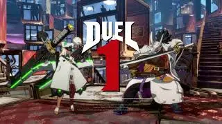 Guilty gear strive Arcade mode level 9 Nagoriyuki boss fight
