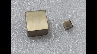 Luciteria Science uranium cubes