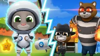 Игровой процесс Talking Tom Splash Force для Android и iOS