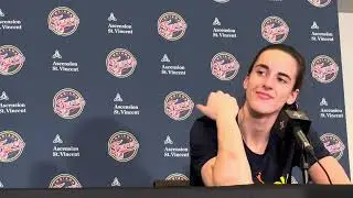 Caitlin Clark pregame media availability at Las Vegas Aces 5/25/2024