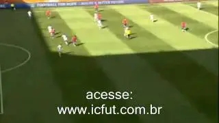 ICFUT - Gol de Chile 1x0 Honduras - Copa do mundo 2010