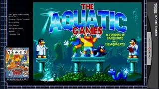 Aquatic Games: Starring James Pond | Sega Mega Drive / Genesis A-Z Review / Let's Play #20 |