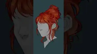#art #digitalart #artprocess #artshorts #artstyle #drawinghair #sketching #artpractice