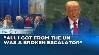 Trump&rsquo;s UNGA Visit Kicks Off With Awkward Glitches