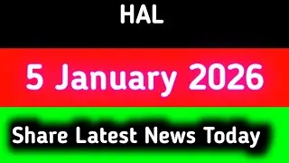 hal share latest news today || hal share latest news