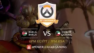 PLG Nationals with Overwatch - GCC & Levant Brackets - [JOR] Barla Barla vs [KWT] Evolve Gaming
