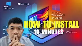 how&nbsp;to&nbsp;install&nbsp;Windows 11&nbsp;to&nbsp;laptop and desktop computer 2025