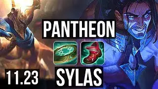 PANTHEON vs SYLAS (MID) | Rank 5 Panth | EUW Grandmaster | 11.23