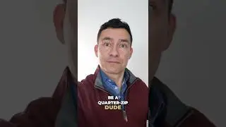Style a Quarter-Zip RIGHT