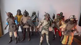 Christmas 2025 Special - Part 2 Jabba&rsquo;s Skiff guards #starwarsblackseries #customfigures #christmas 