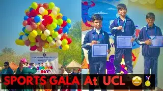 Sports Day At UCL 🤩 | Hashir Gold Medal Winner 🥇| | sports Gala in School |ft.Hermanos 😎|