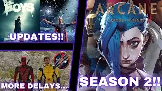 Arcane Season 2 Release Date, The Boys Season 4 News, Zelda Movie, Hit Man, Movie News!