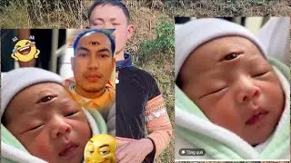 Nyob thaib teb chawg muaj ib tug me nyuam muaj 3 lub nqov muag