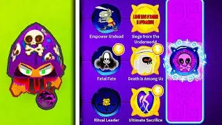 TEST NOWEGO PARAGONU! NEKROMANTA w Bloons TD 6 (Nowa Małpka)
