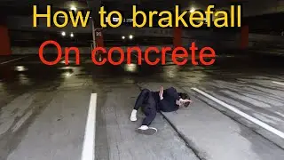 How to flip break fall even on concrete