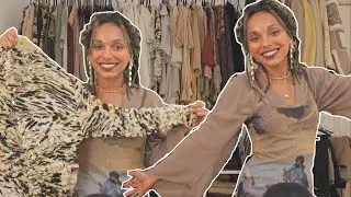 MEU GUARDA-ROUPA 100% DE BRECHÓ | #MeuGuardaRoupaDeBrechó