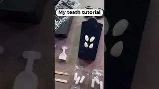 Here&rsquo;s my teeth tutorial for my Scar makeup 🦁🦷&nbsp;#sfxmakeup #fakefangs #vampireteeth