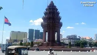 Phnom Penh Skyline 2019, Visiting View Building Construction Skyscrapers In Phnom Penh City