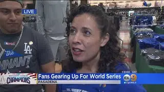 Dodgers World Series Gear Already Flying Off The Shelves
