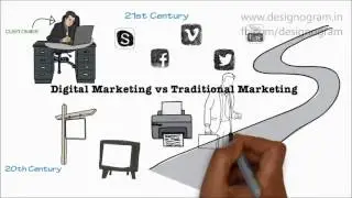 DESIGNOGRAM ! Digital Marketing vs Traditional Marketing!
