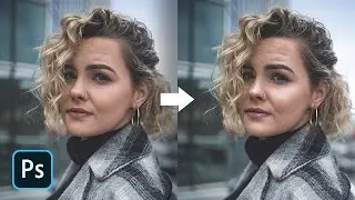 How to Add Shine and Glamour on Your Portrait in Photoshop | Skin Retouching Tutorial