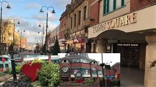 Oldham Town Centre || Spindles Town Square Shopping Centre