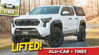 2025 Tacoma Mods: Lift Kit, Wheels & Tires + Alu-Cab Contour Canopy (4th Gen Build)
