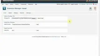 Joomla 1.6.3 & Seblod 2.0 RC2 Install Demo
