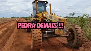 XCMG NA PEDRA / Motoniveladora grader niveleuse patrola motoconformadora Patroleiro