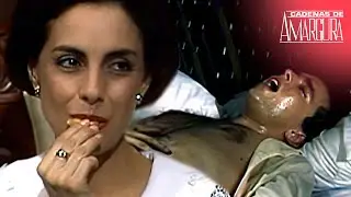 ¡Joaquín es envenenado por Evangelina! | Cadenas de amargura 2/2 | C-25 | tlnovelas