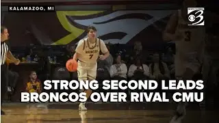 Strong second half leads Western Michigan to rivalry win over Central Michigan