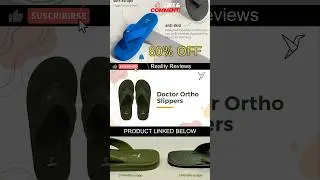 YOHO Bubbles Men Ortho slippers | Soft comfortable and stylish flip flop slippers | Reality Reviews