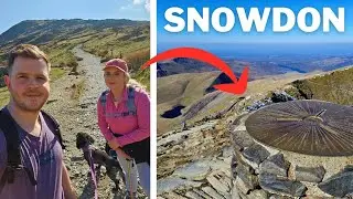 SNOWDON For Beginners Via Llanberis Path! How Easy Is It? | Vlog