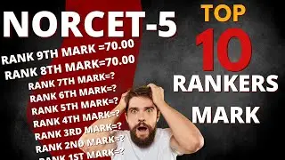 #results#norcet5#2023#aiims #top10 #ranked