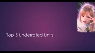 FFBE - Top 5 Underrated Units