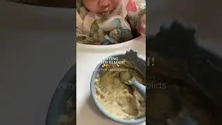 Eating with Elijah 🍽️ | Week One of Solids: Avocado Fail 🥑 + Oat Cereal Win! 🍼