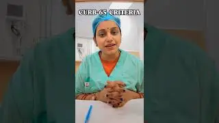 CURB-65 CRITERIA #pneumonia #curb65 #severityofpneumonia #pneumoniatreatment #nurselife #icushorts